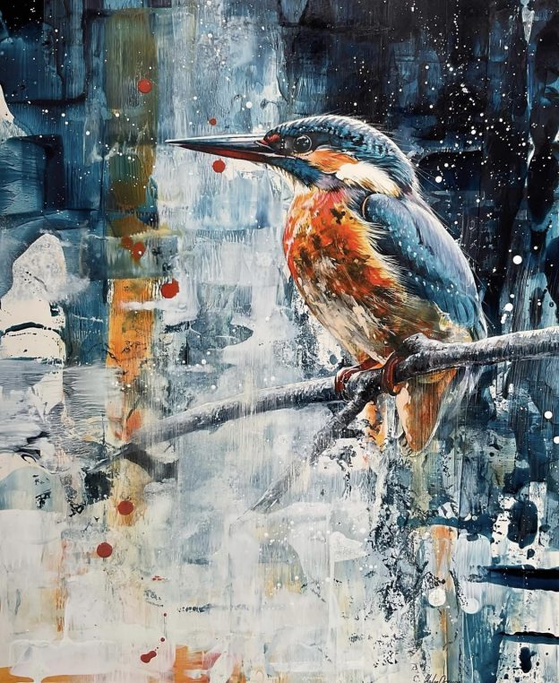 Helen Dowse Acrylic Ink Demo