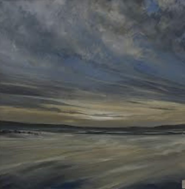 Carolyne Viney acrylic seascape demo