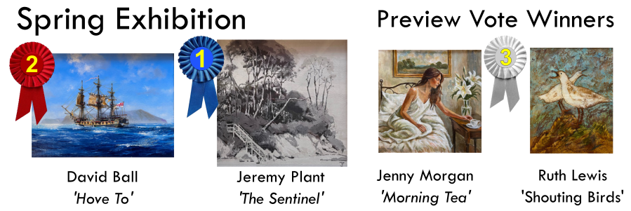 Spring Exhibition Preview Vote Winners