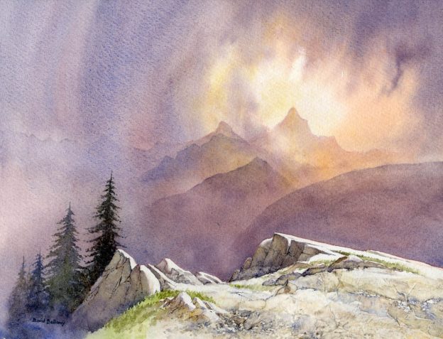 David Bellamy - Mountains in Watercolour