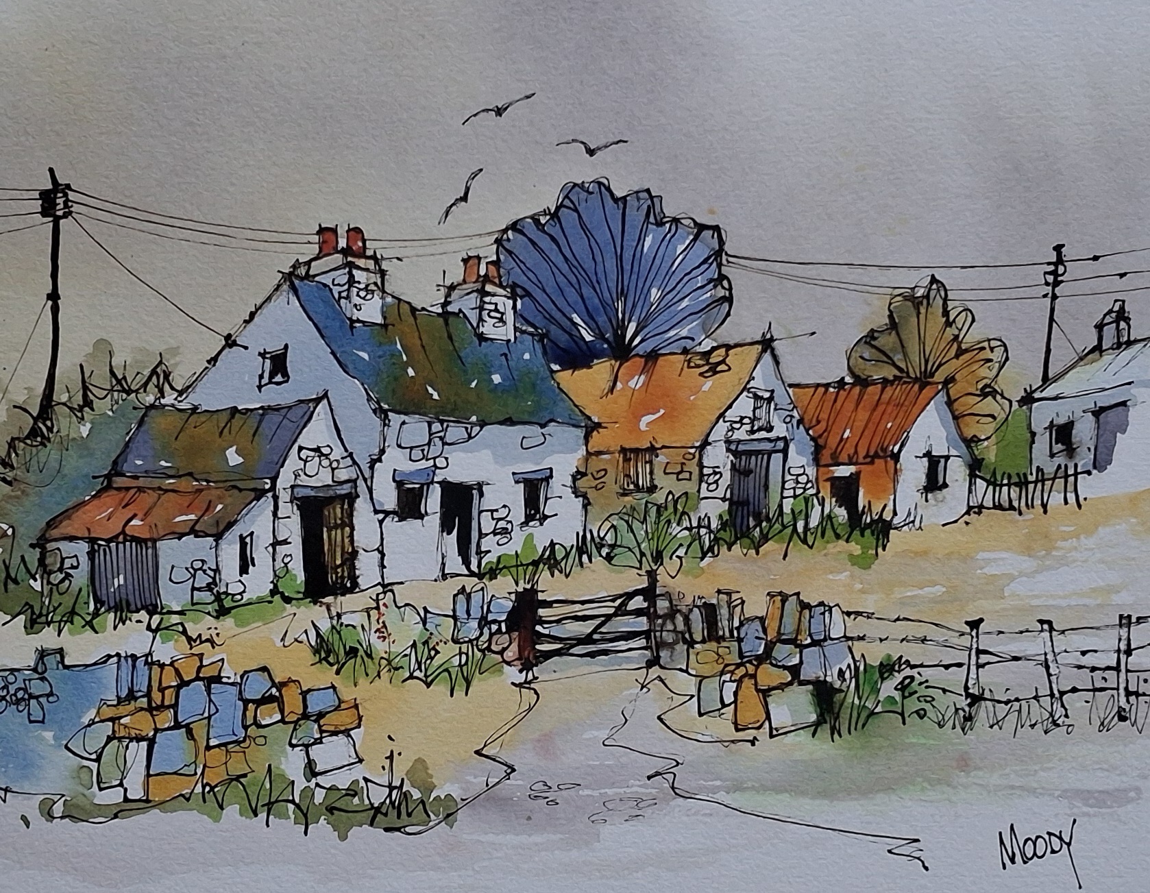 Ron Moody Watercolour Workshop