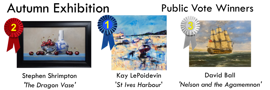 Autumn Exhibition Public Vote Winners