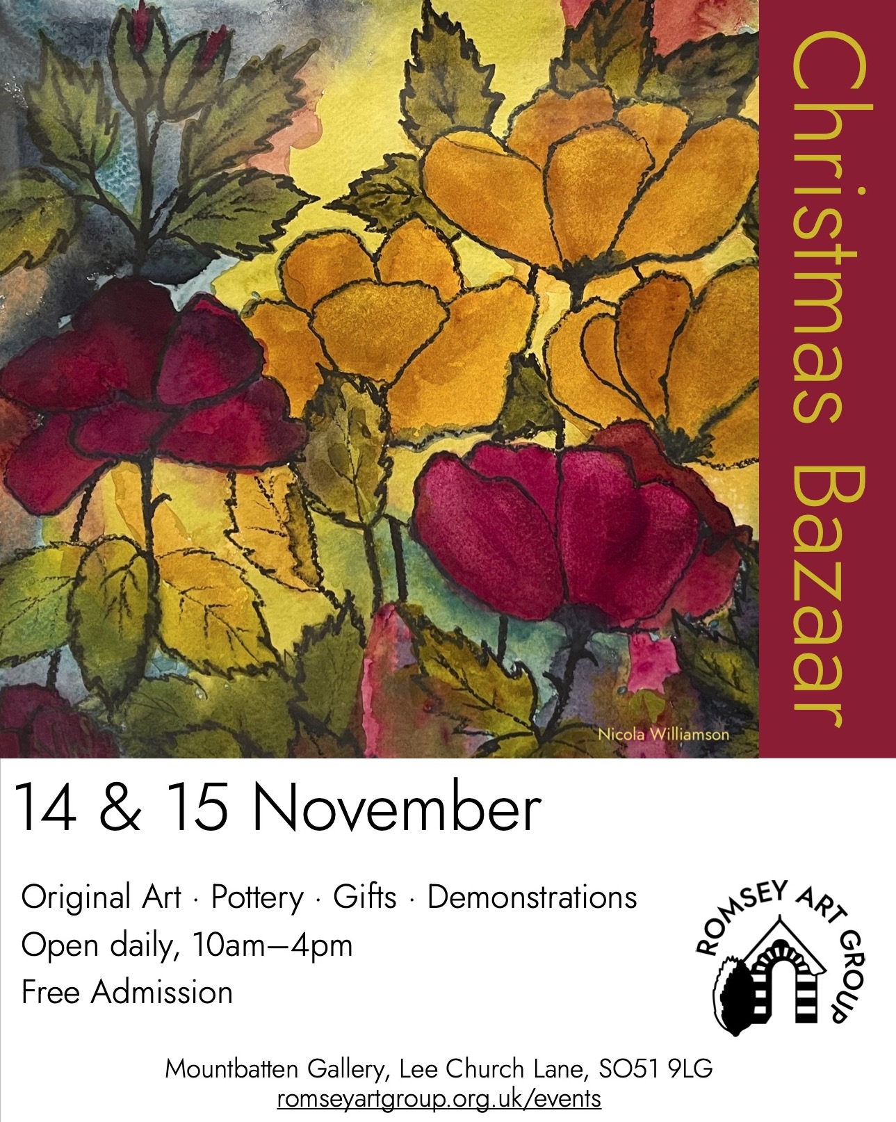 Romsey Art Group Christmas Bazaar